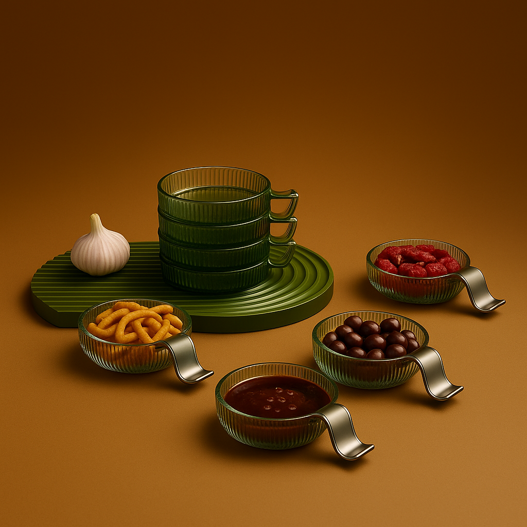 SavorPlate Dipping Set