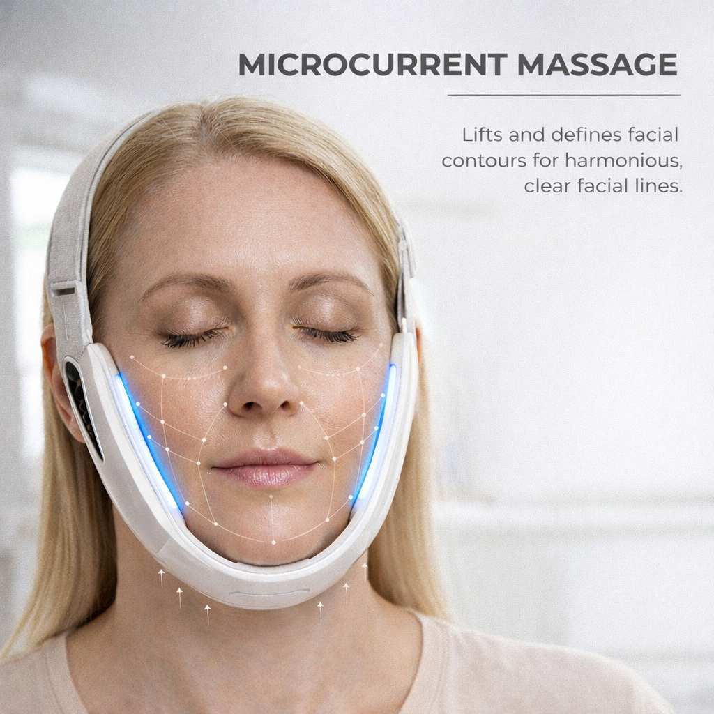 Esnora SculptLift™ – Advanced Jawline & Double Chin Firming Device