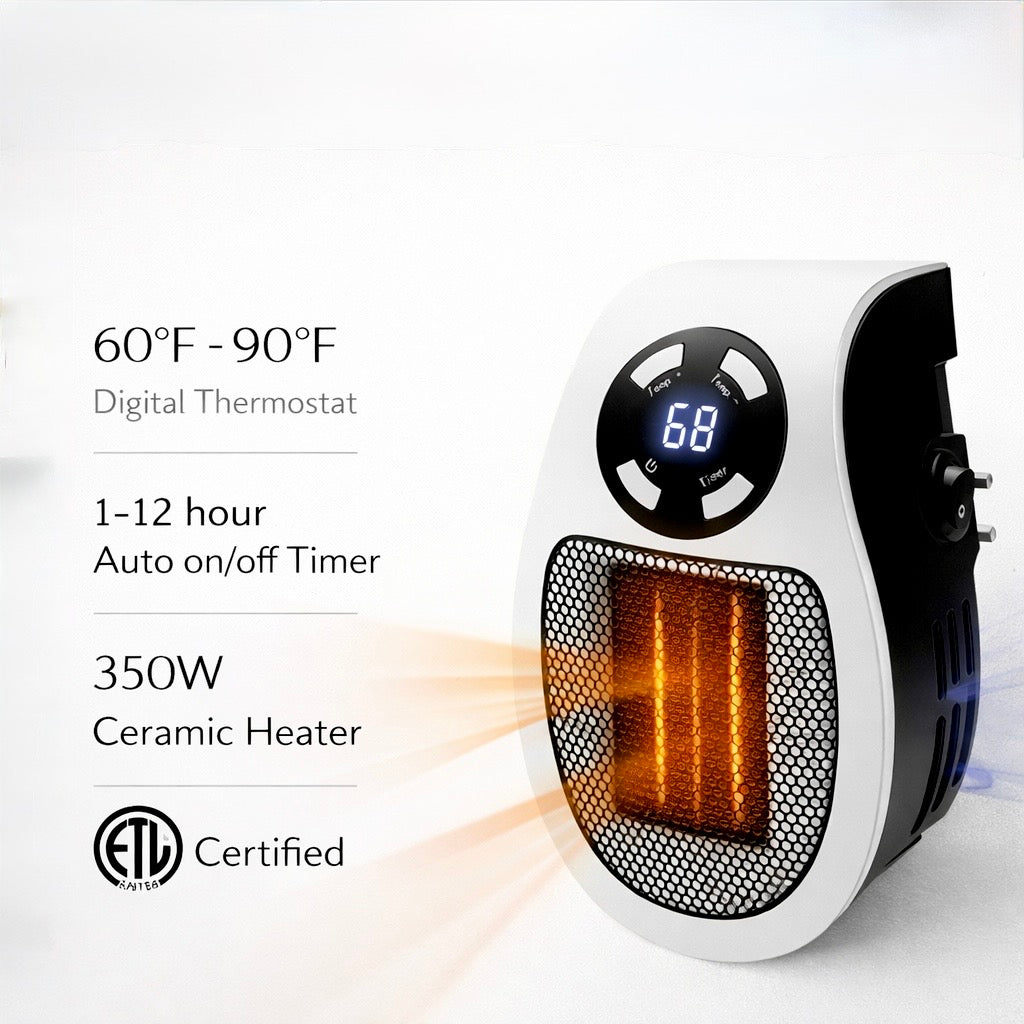 Esnora ThermoPro™ – Fast-Heating Portable Room Heater