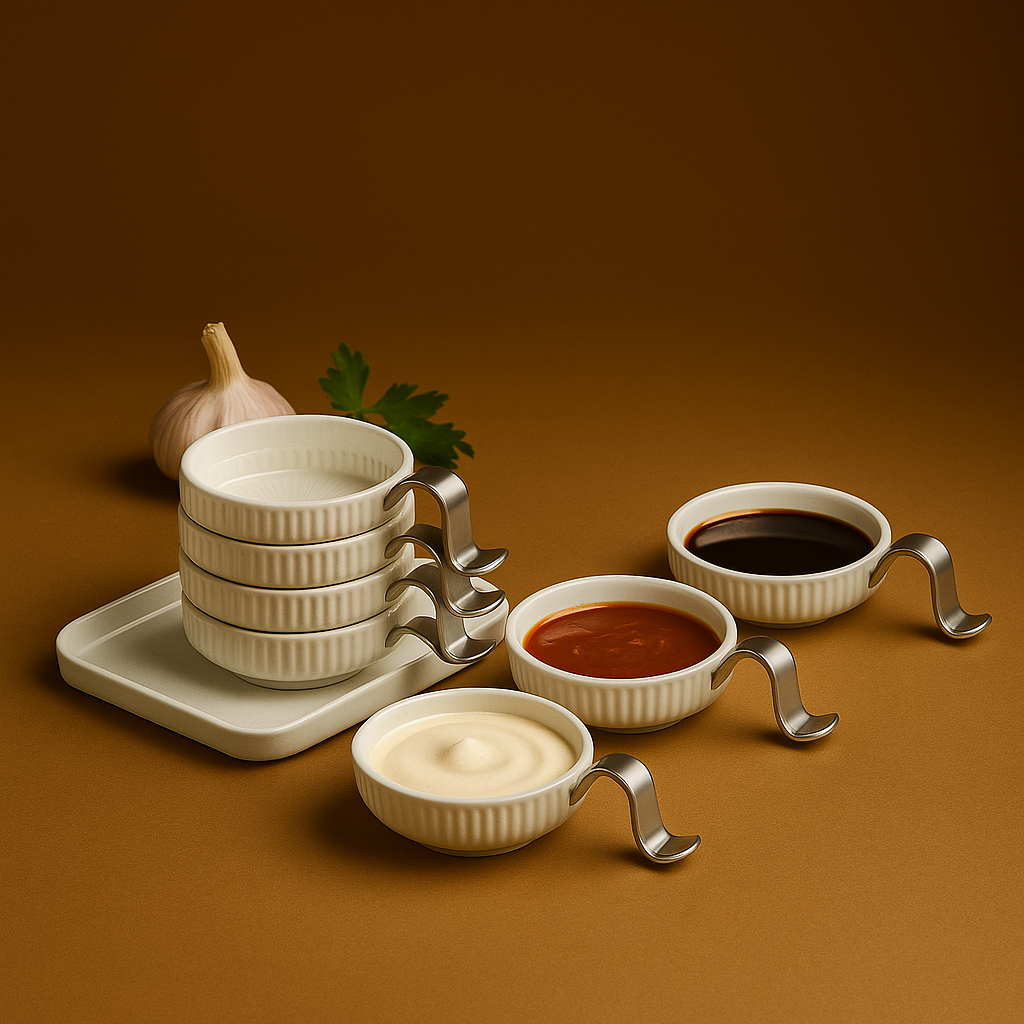 SavorPlate Dipping Set