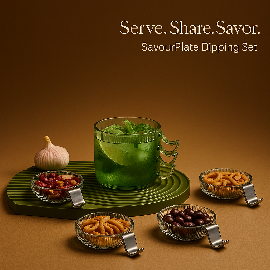 SavorPlate Dipping Set