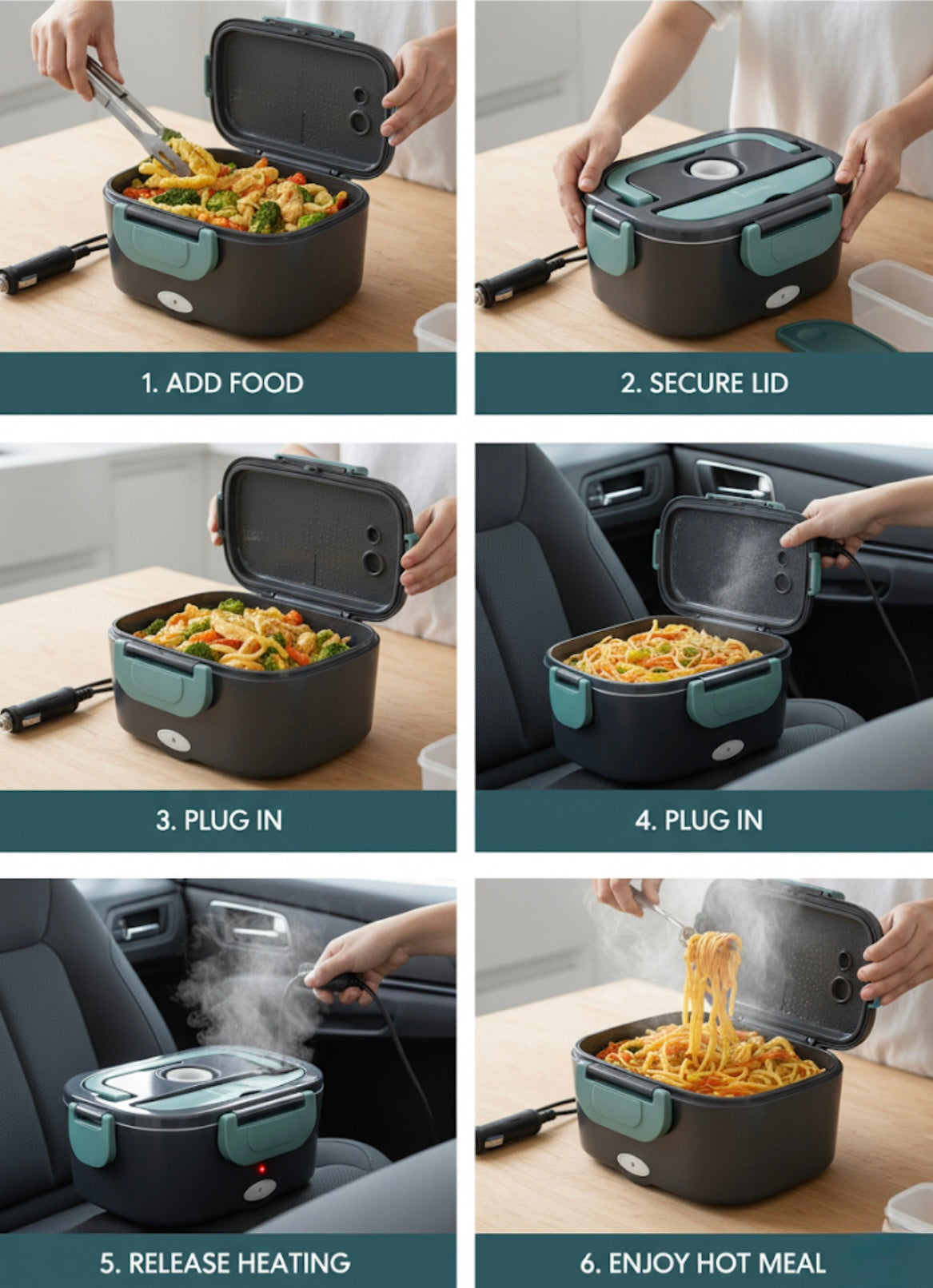 HeatMate Pro - Portable Electric Lunch Box
