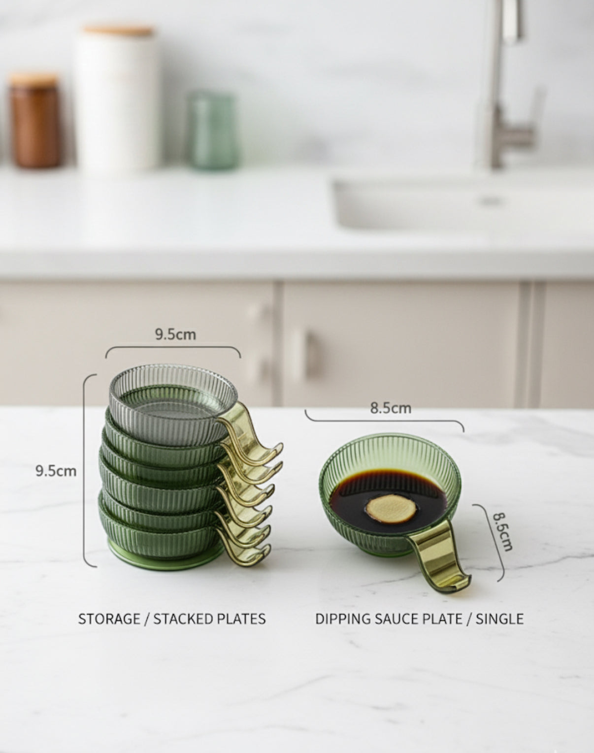 SavorPlate Dipping Set