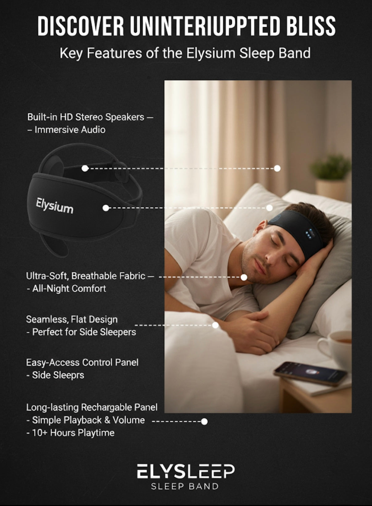 ElySleep Comfort Sleep Band